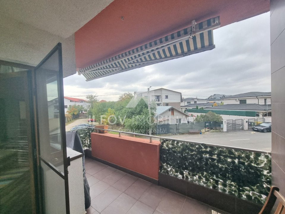 Apartament 3 cam. Otopeni, et. 1, mobilat-utilat, loc parcare