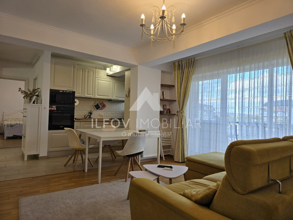 Apartament spatios 3 camere, utilat si mobilat, langa parcul Unirii