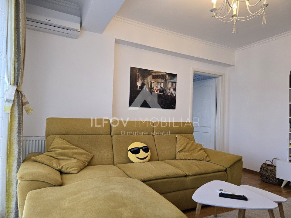 Apartament spatios 3 camere, utilat si mobilat, langa parcul Unirii