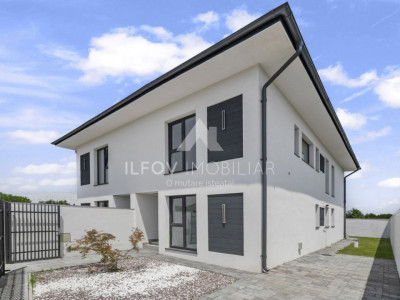 Casa tip duplex 134.6mp, lot225mp, 5 camere, toate utilitatile