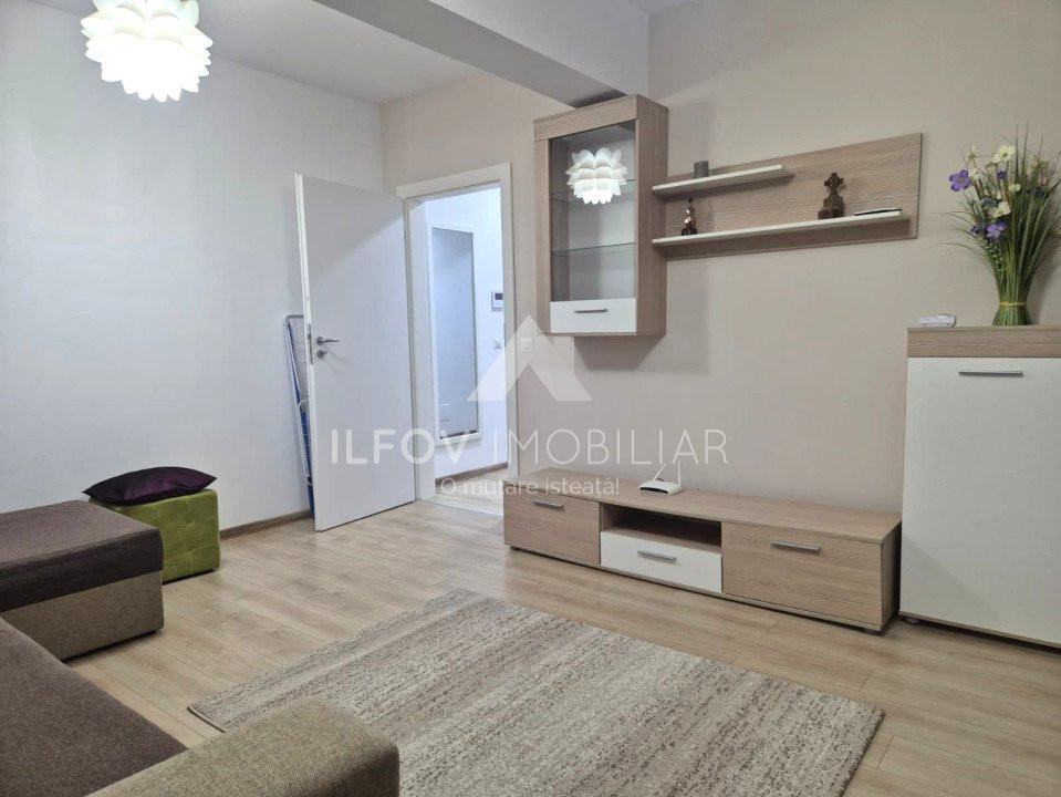 Apartament cu 2 camere spatios, central, complet mobilat si utilat