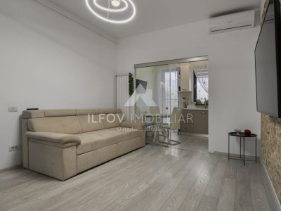 Apartament 2 camere Tunari, utilat si mobilat, parcare