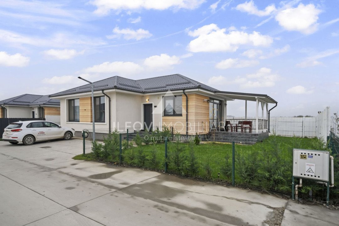 Tunari, casa parter, lot 275mp, 2 locuri parcare