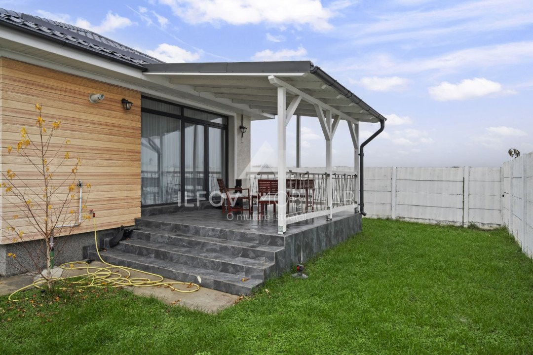 Tunari, casa parter, lot 275mp, 2 locuri parcare