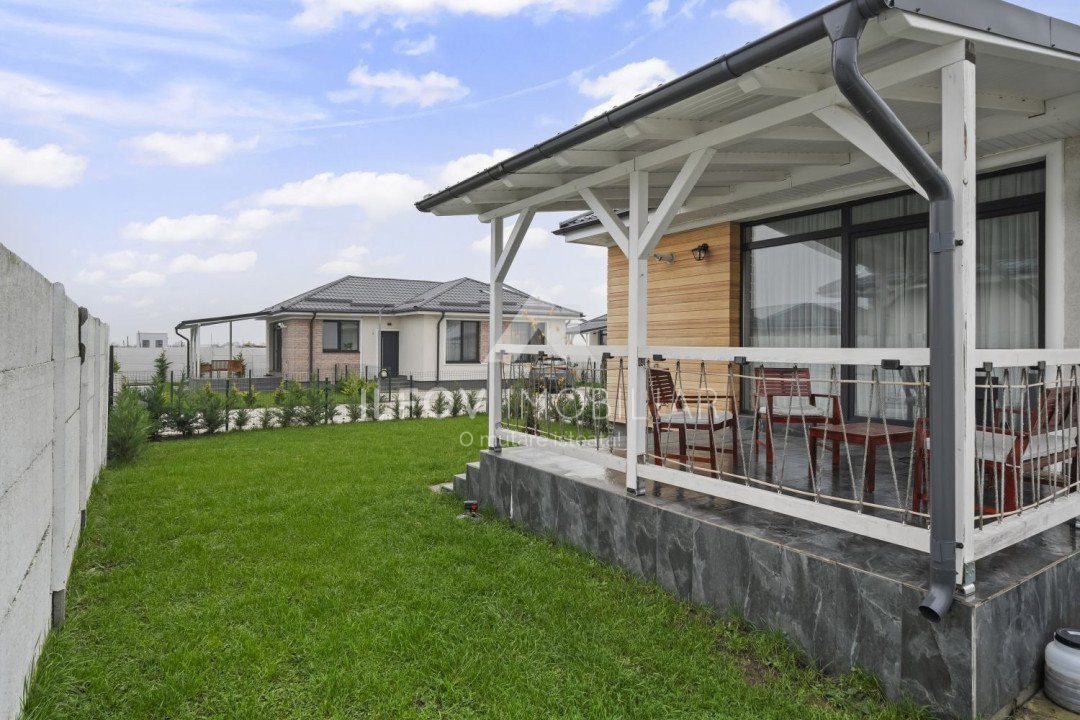 Tunari, casa parter, lot 275mp, 2 locuri parcare