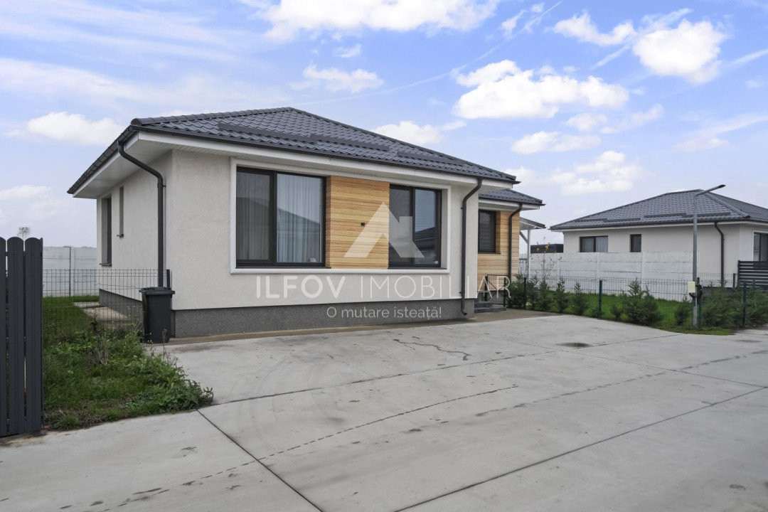 Tunari, casa parter, lot 275mp, 2 locuri parcare