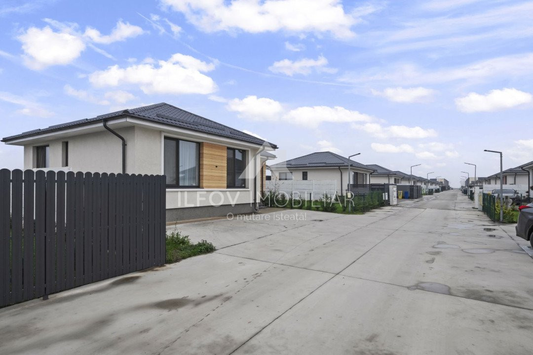 Tunari, casa parter, lot 275mp, 2 locuri parcare