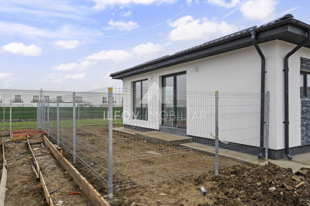 Tunari, casa parter, 120mp, lot 337mp, Green Place