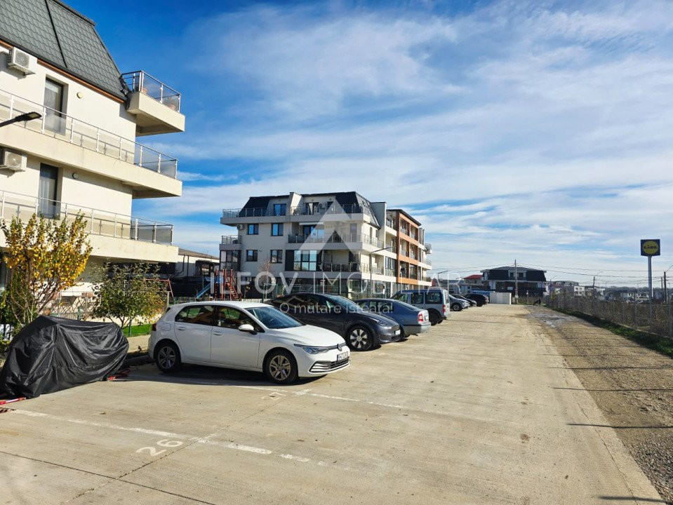 Apartament 2 camere Otopeni, terasa 25mp, lift