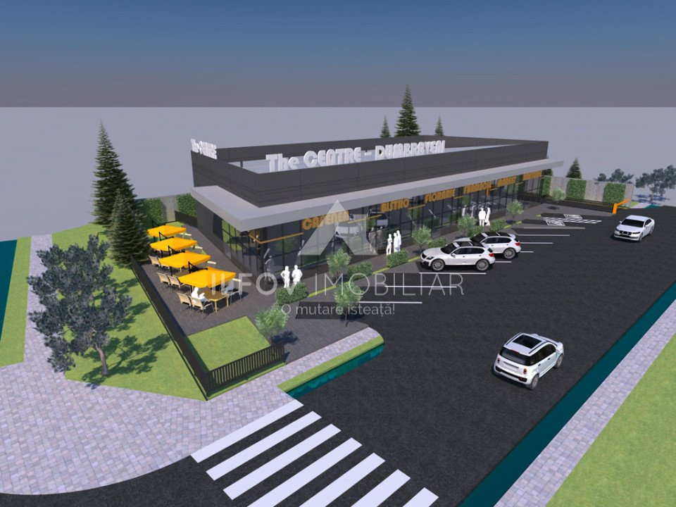 Teren 1398mp cu autorizatie spatiu comercial 585mp, randament bun