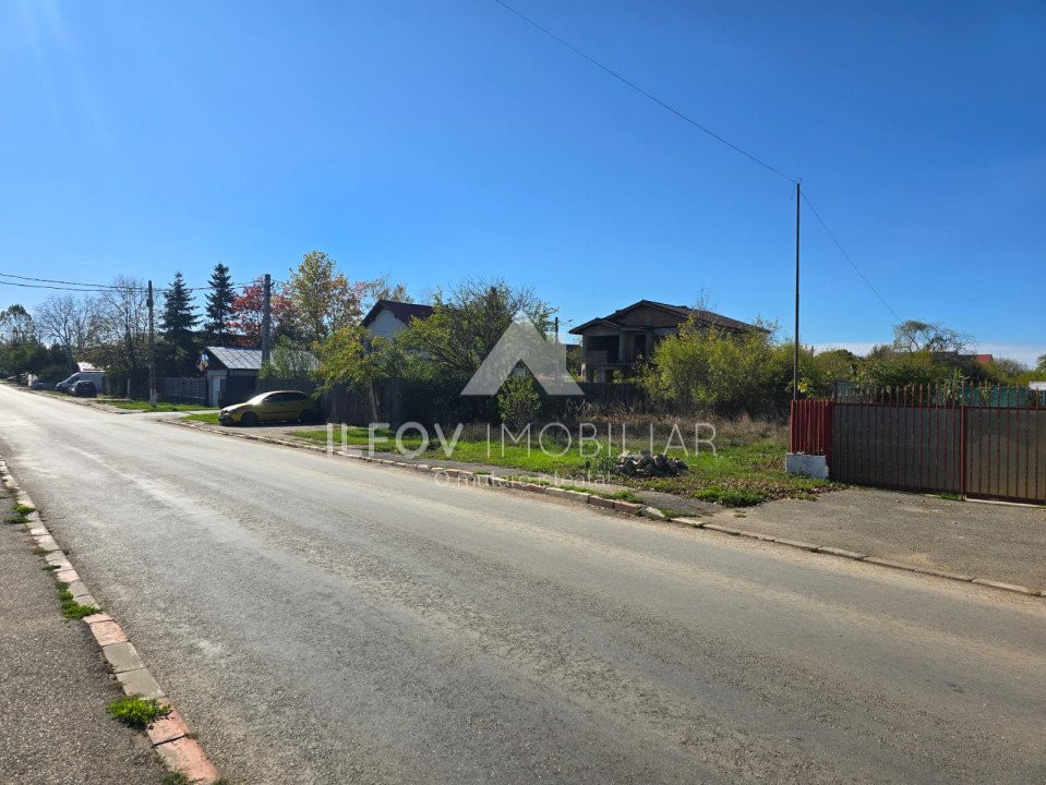 Teren intravilan 2000mp Balotesti, asfalt, utilitati, zona centrala