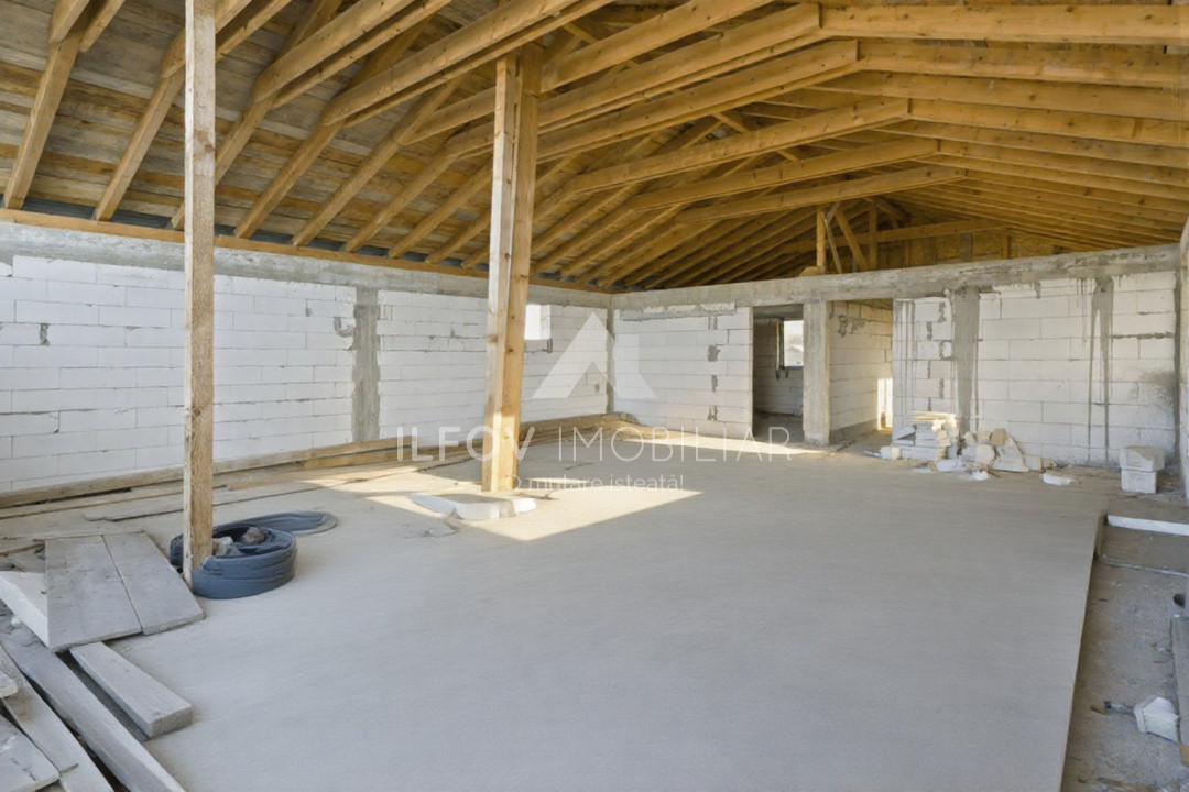 Construcție comercială rezidențială 251mp, spălătorie auto și depozit 127 mp DN1