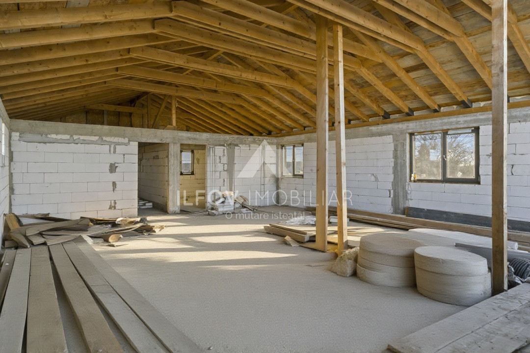 Construcție comercială rezidențială 251mp, spălătorie auto și depozit 127 mp DN1