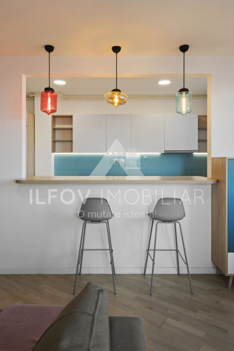 Apartament 2 camere central Otopeni, mobilat si utilat modern