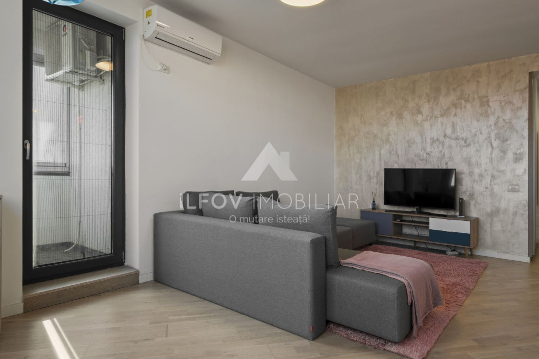 Apartament 2 camere central Otopeni, mobilat si utilat modern