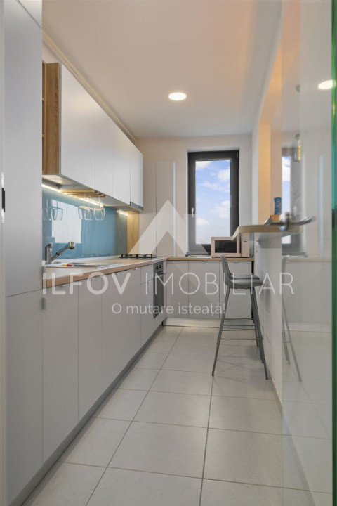 Apartament 2 camere central Otopeni, mobilat si utilat modern