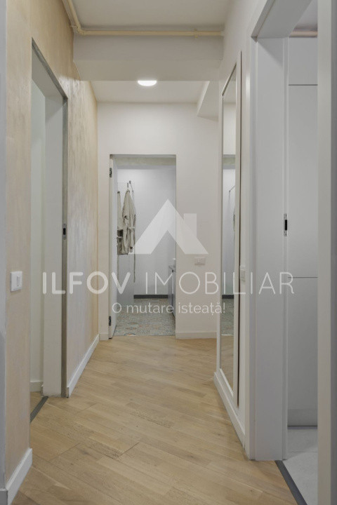 Apartament 2 camere central Otopeni, mobilat si utilat modern