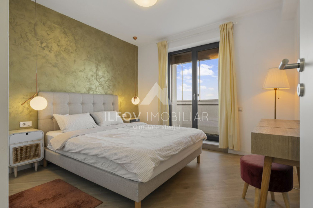 Apartament 2 camere central Otopeni, mobilat si utilat modern