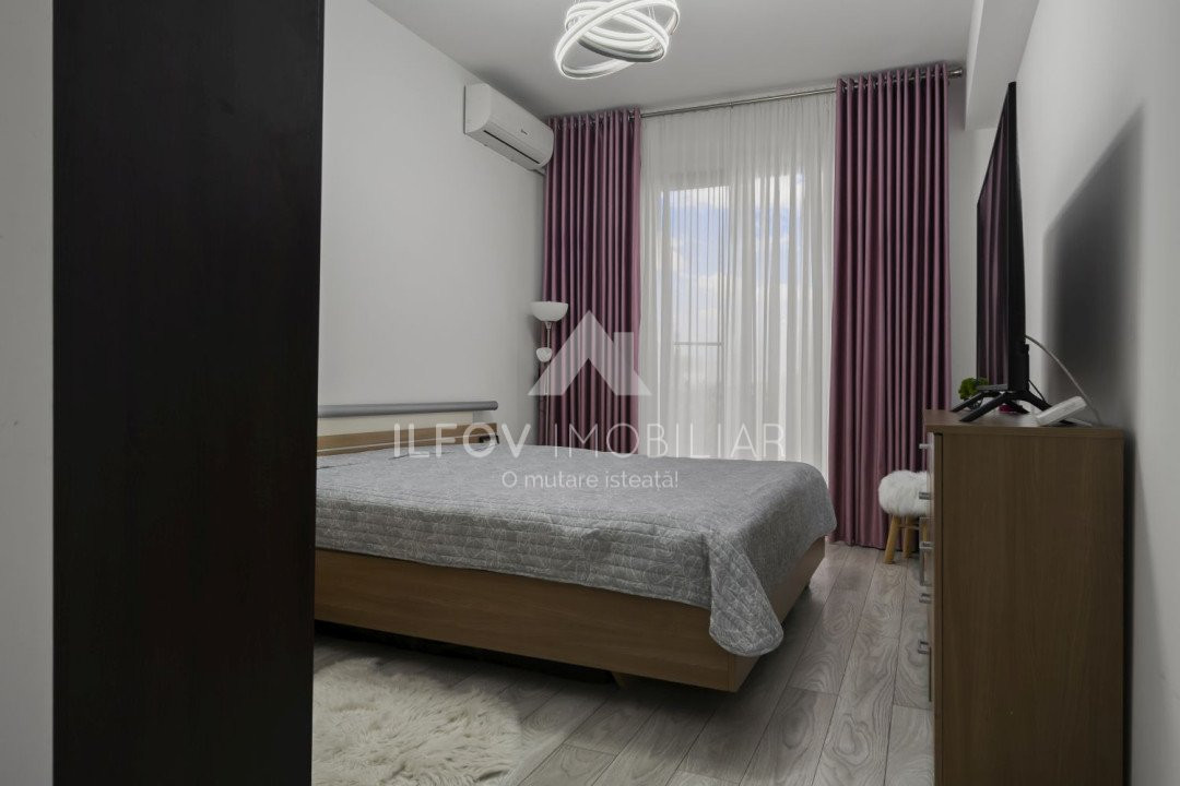 Apartament 2 camere 52.22mp, utilat si mobilat, parcare