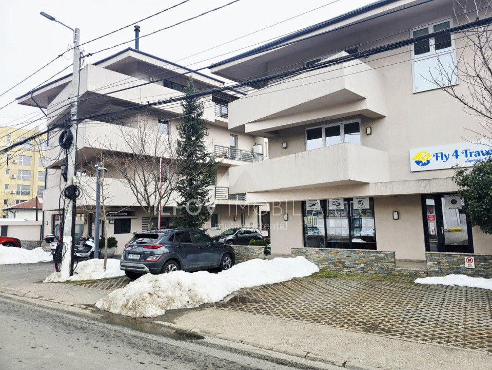 Apartament 3 camere Otopeni, utilat si mobilat, loc parcare