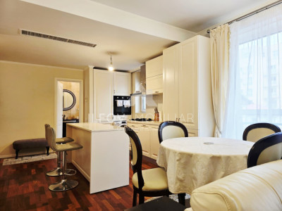 Apartament 3 camere Otopeni, utilat si mobilat, loc parcare