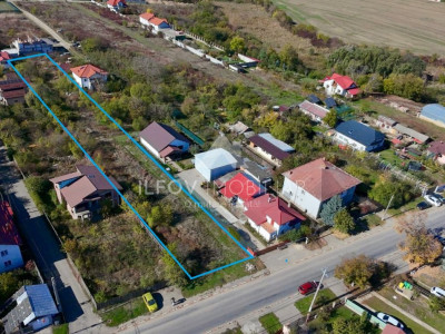 Teren intravilan 2000mp Balotesti, asfalt, utilitati, zona centrala