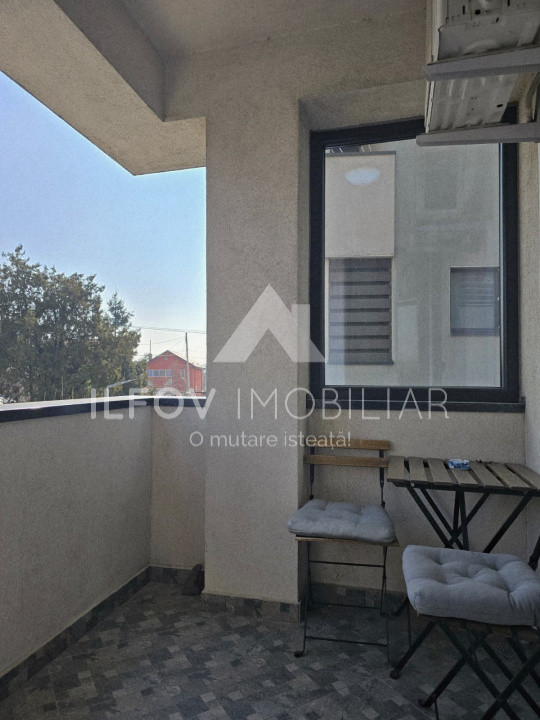 Apartament 2 camere Otopeni, utilat si mobilat, 2bai, parcare, etaj 1