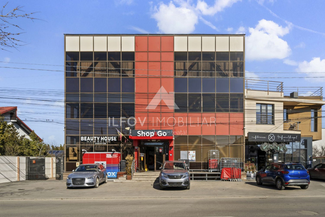 Cladire comperciala Otopeni central, 748mp, investitie excelenta