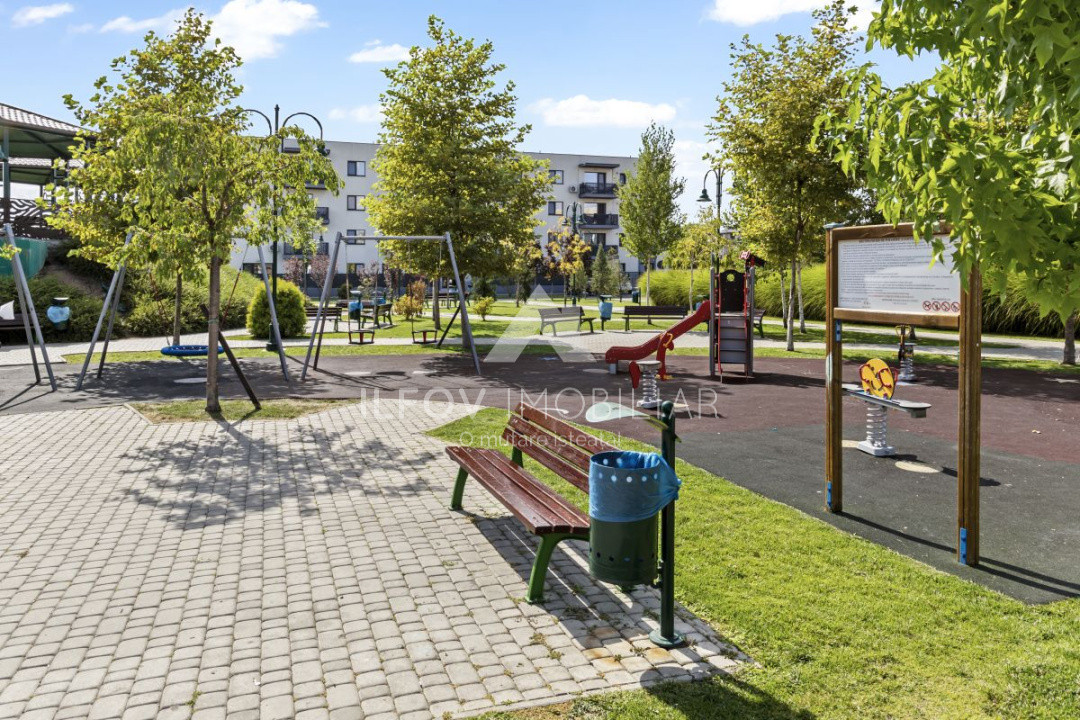 Apartament 3 camere Otopeni, utilat si mobilat, langa parcul Unirii
