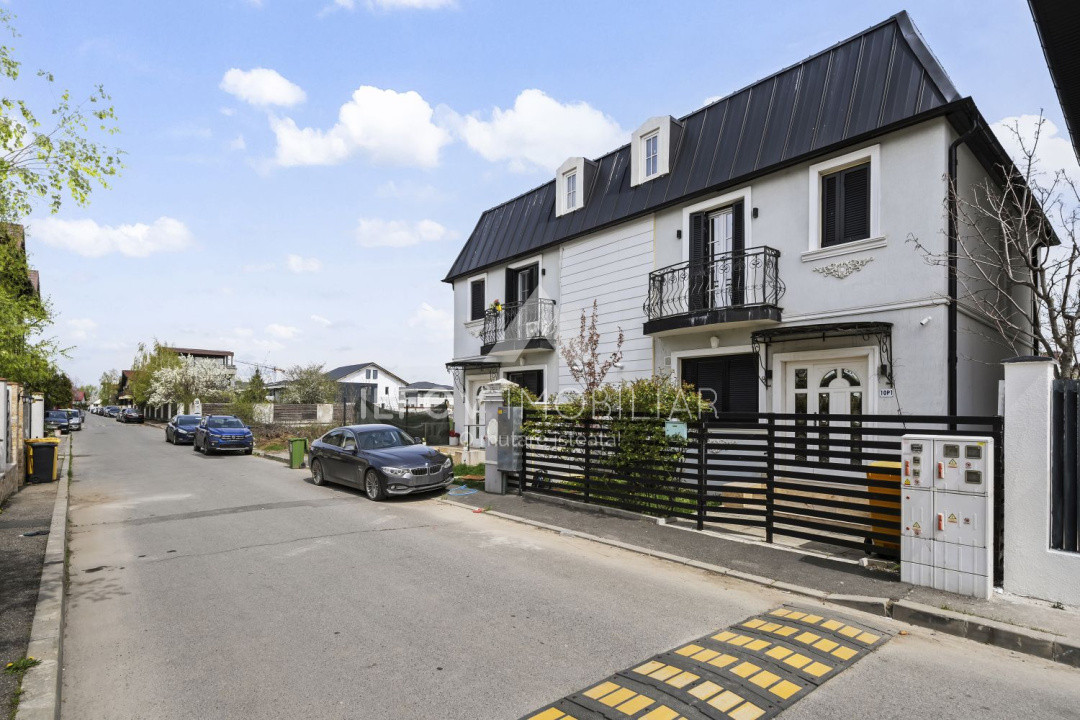 Casa 4 camere Otopeni, central, utilata si mobilata modern