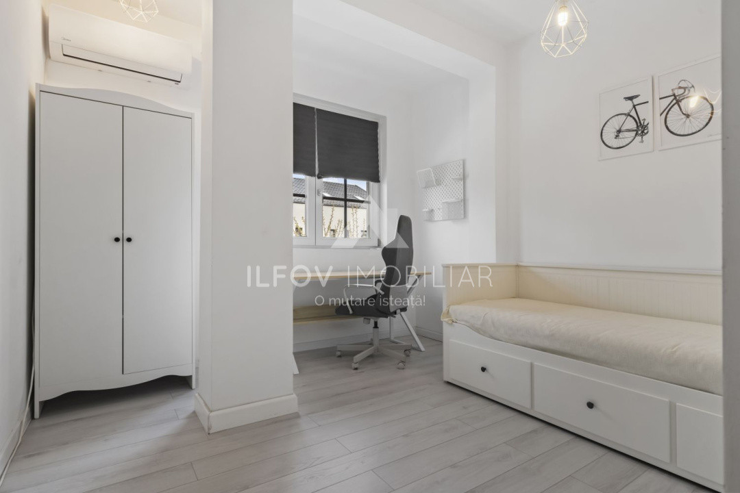 Casa 4 camere Otopeni, central, utilata si mobilata modern