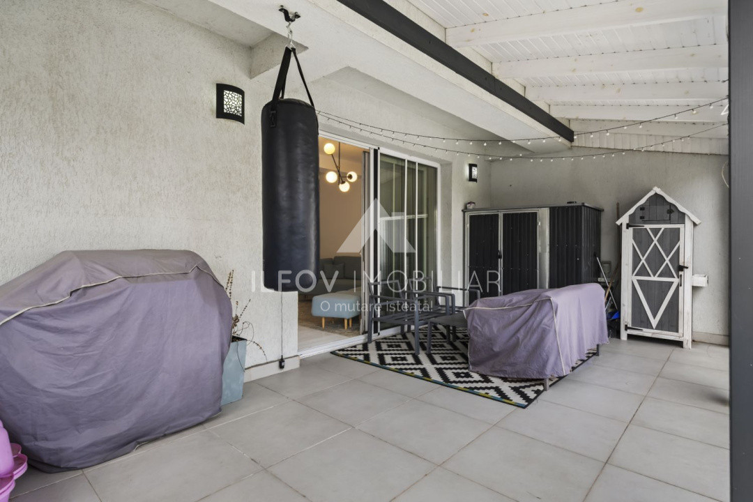 Casa 4 camere Otopeni, central, utilata si mobilata modern