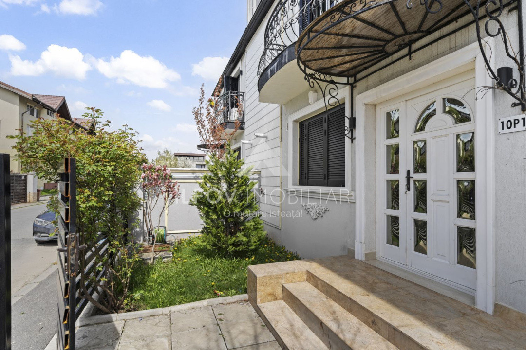 Casa 4 camere Otopeni, central, utilata si mobilata modern