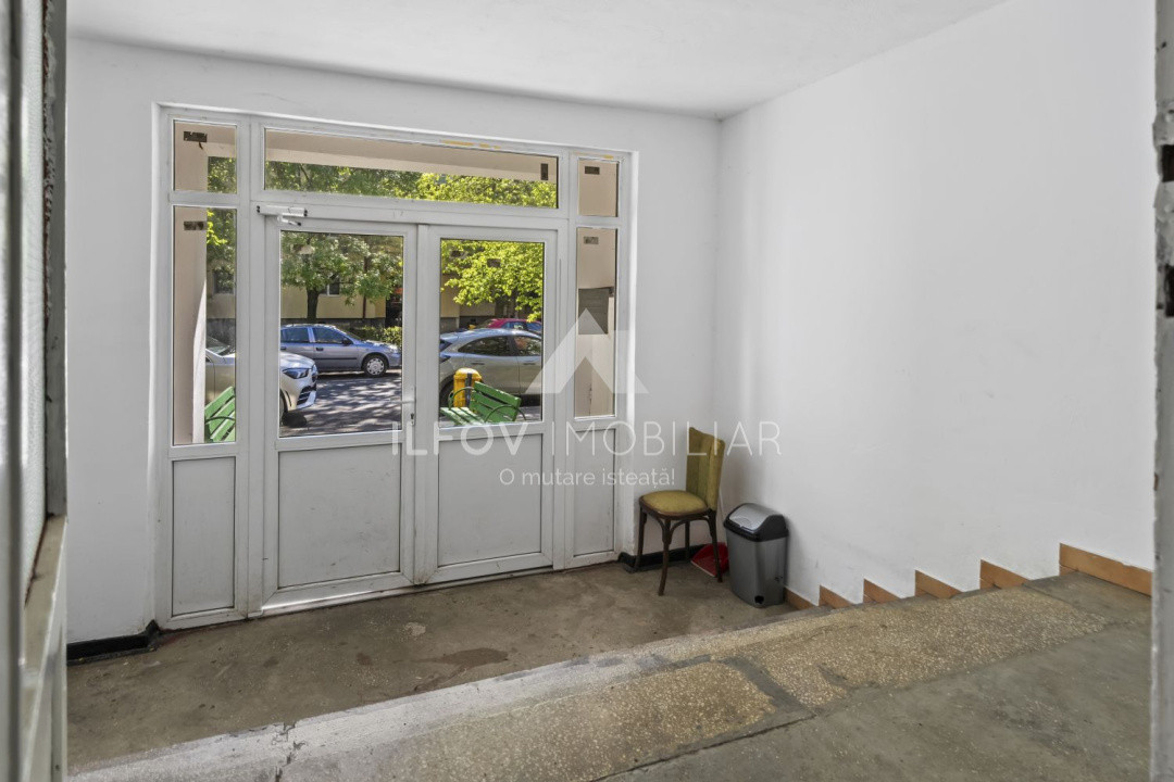 Ultracentral Otopeni 2 camere, etaj 1, 64 mp, poziție rară    