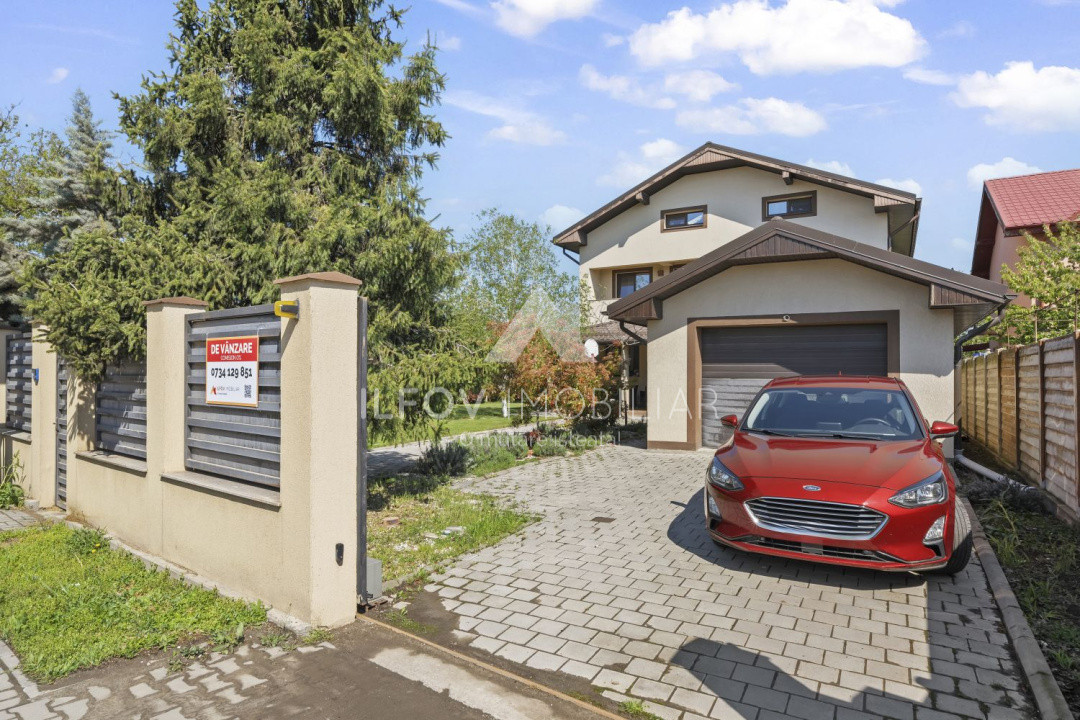 VILĂ EXCEPȚIONALĂ TUNARI | 1534 MP TEREN | 5 DORMITOARE | GARAJ + CRAMĂ