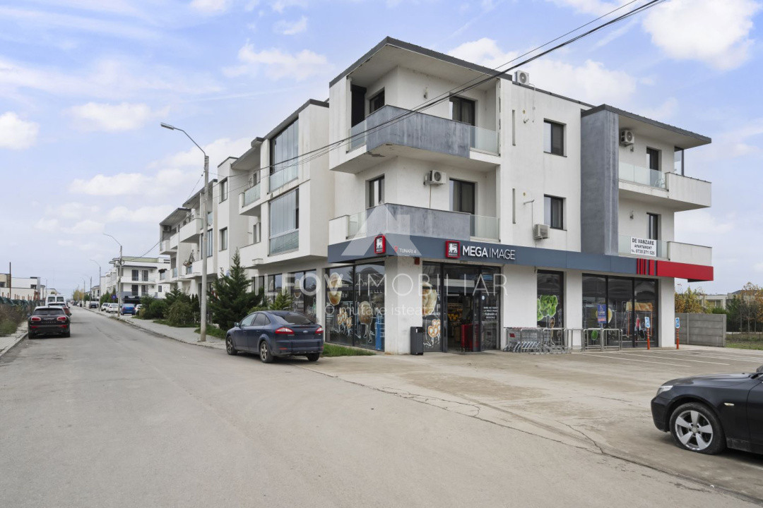 Apartament 2 camere, utilat si mobilat, loc parcare