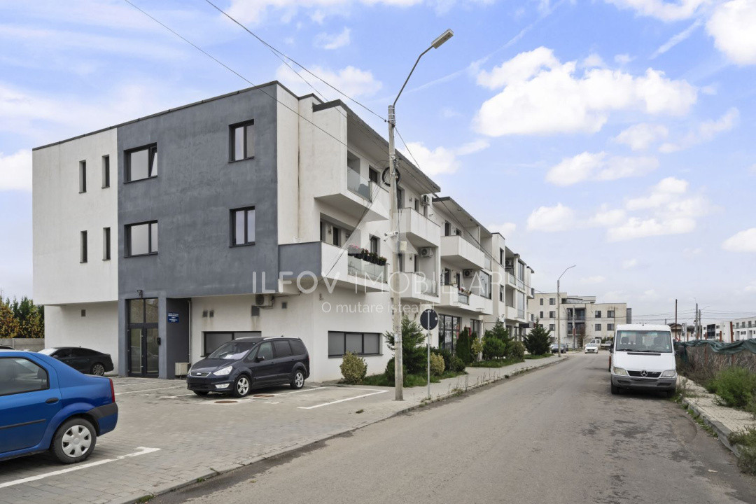 Apartament 2 camere, utilat si mobilat, loc parcare