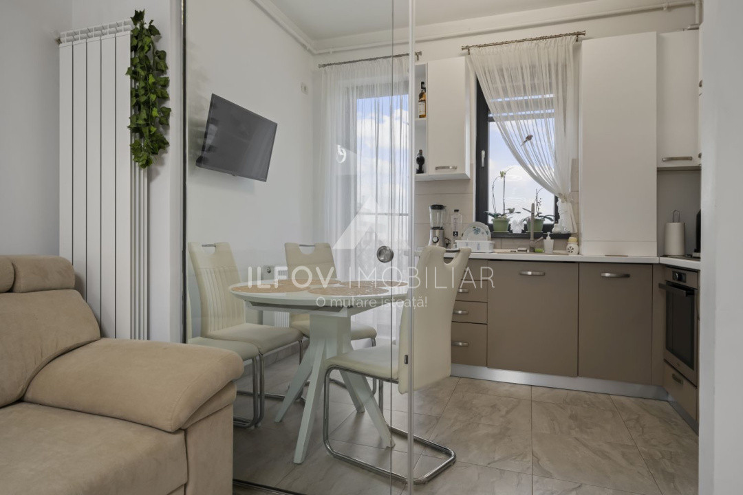 Apartament 2 camere, utilat si mobilat, loc parcare