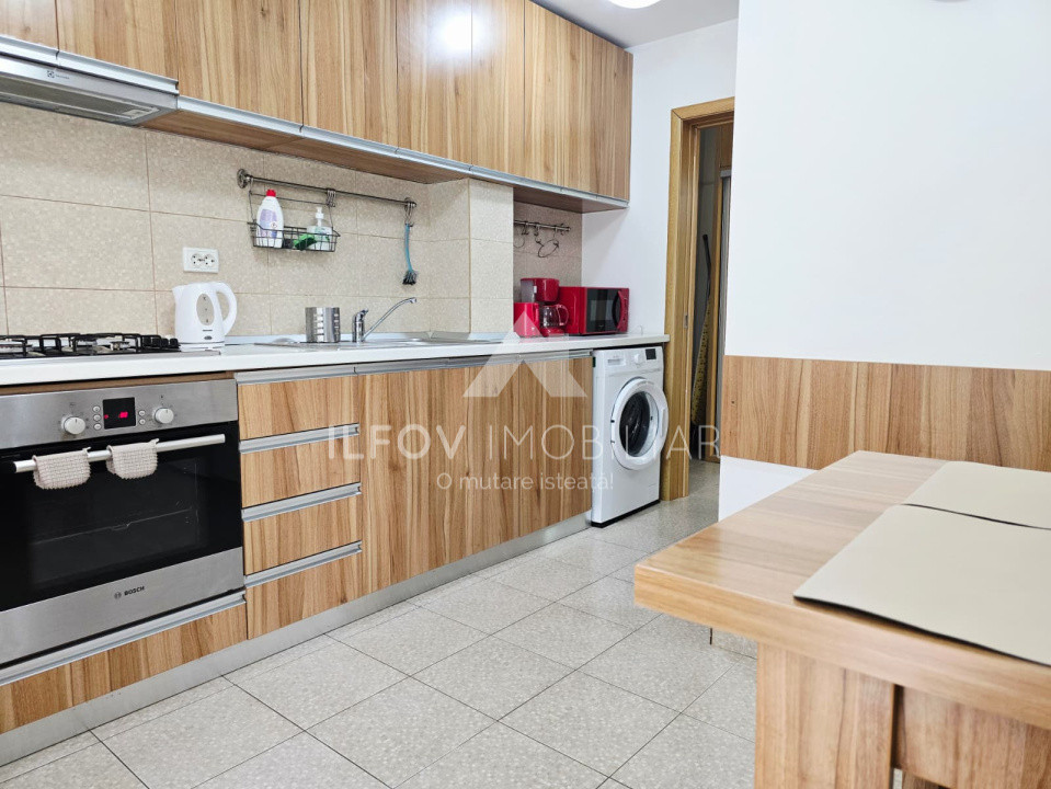 Apartament 2 camere Otopeni, complet utilat si mobilat, 62mp