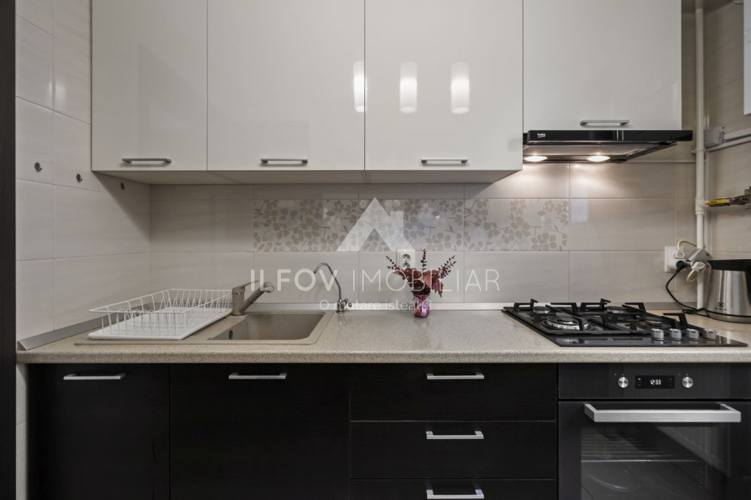 Apartament 2 cam Floreasca, 58.7mp, centrală proprie, renovat, decomandat, boxă