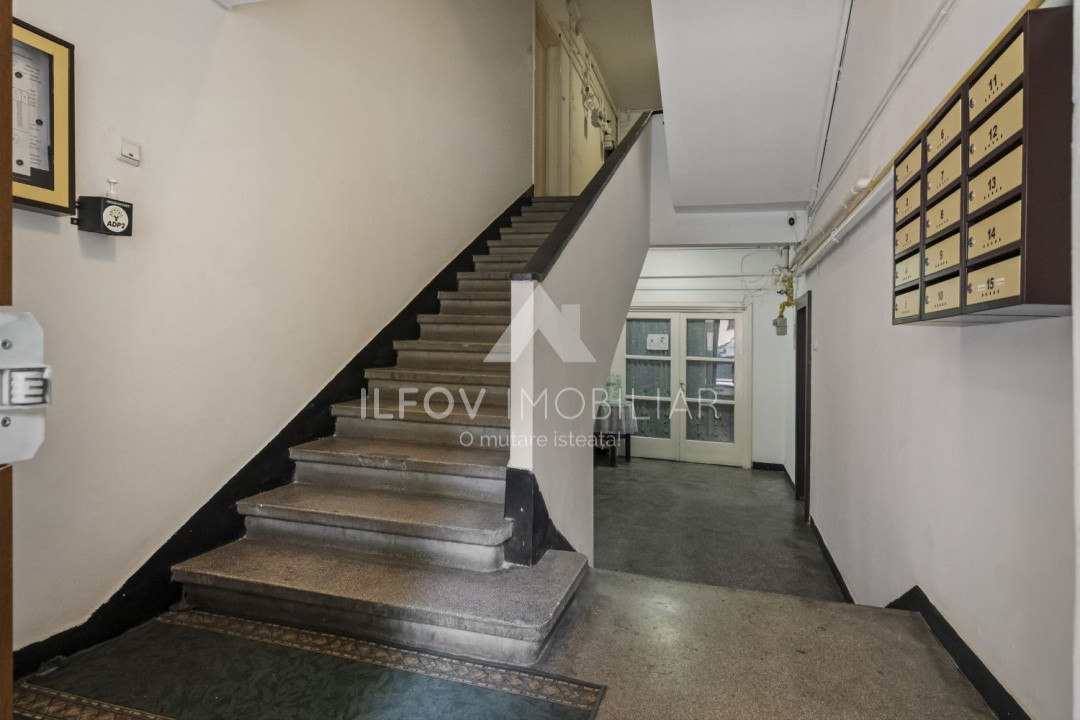 Apartament 2 cam Floreasca, 58.7mp, centrală proprie, renovat, decomandat, boxă