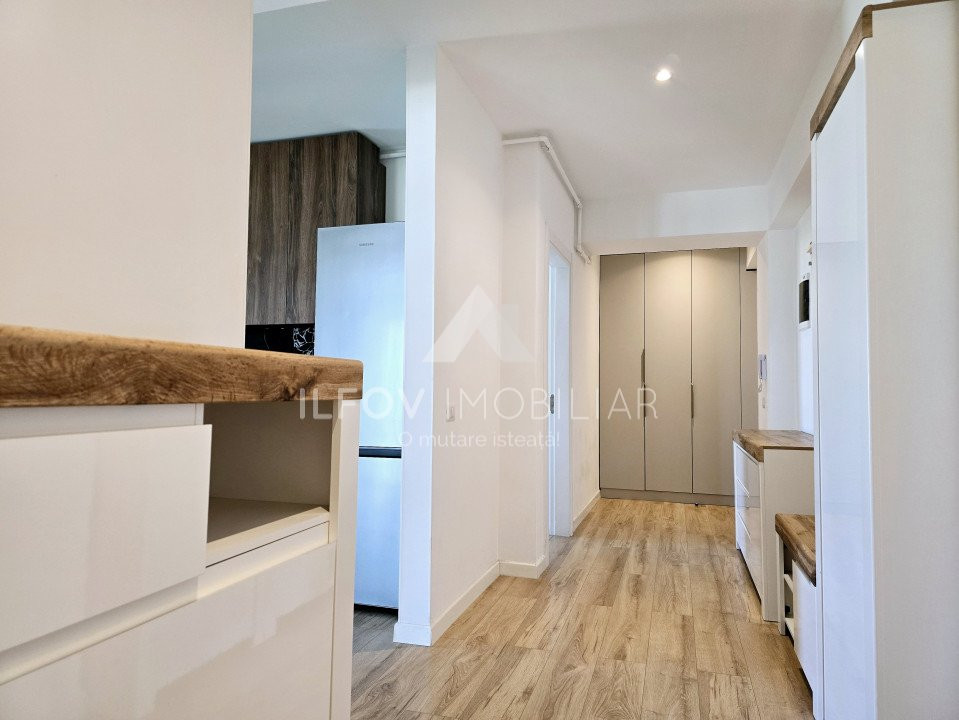 Apartament 2 camere, spatii generoase, 77mp, utilat si mobilat, lift, 2 parcari