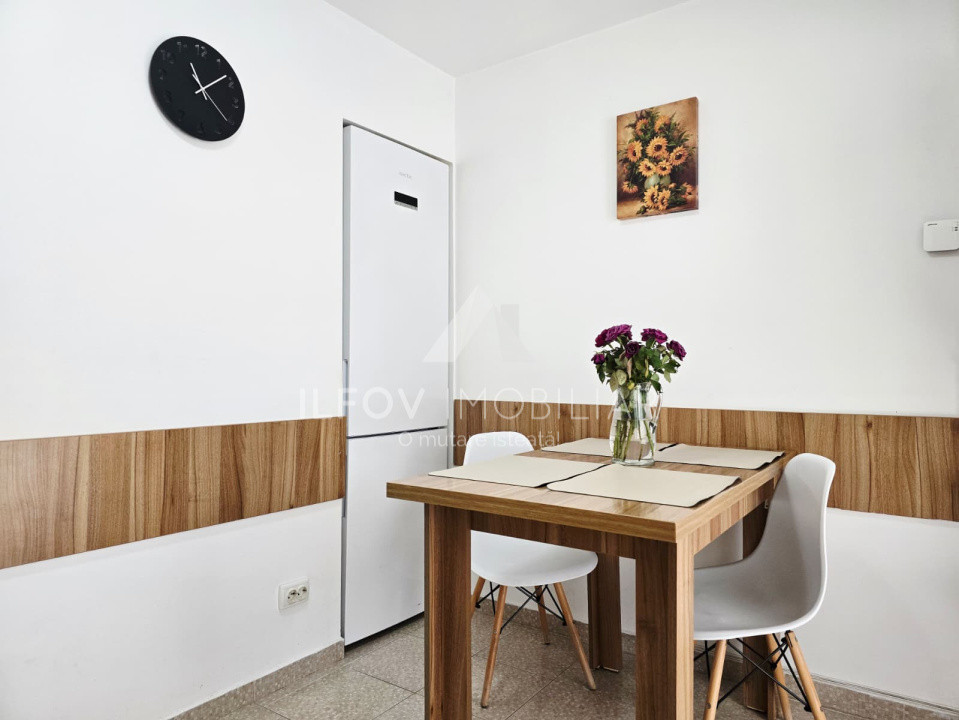 Apartament 2 camere Otopeni, complet utilat si mobilat, 62mp