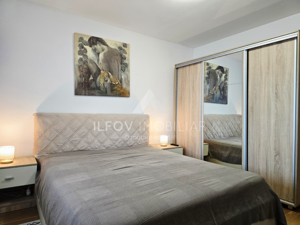 Apartament 2 camere Otopeni, complet utilat si mobilat, 62mp