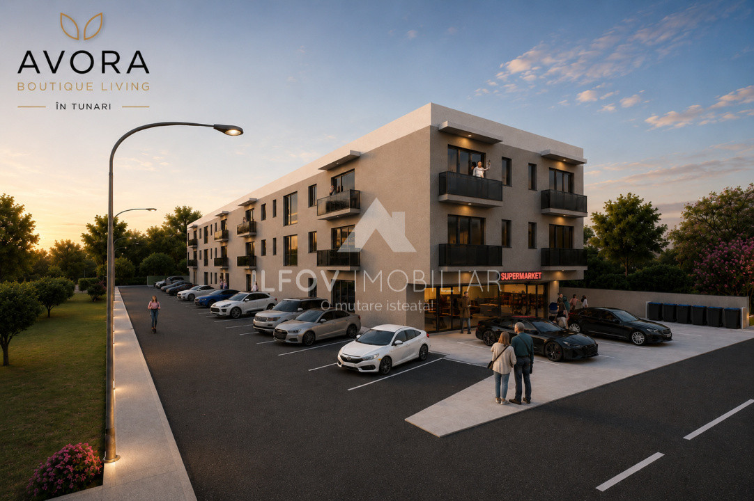 Agora Tunari, apartamente 2 camere,  langa Cosmopolis 