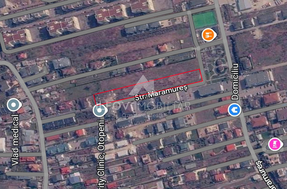 Oportunitate teren Otopeni, 4250mp, dubla deschidere, langa Parcul Unirii