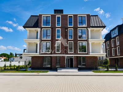 Apartament 2 camere cu gradina Otopeni, bloc arhitectura unica