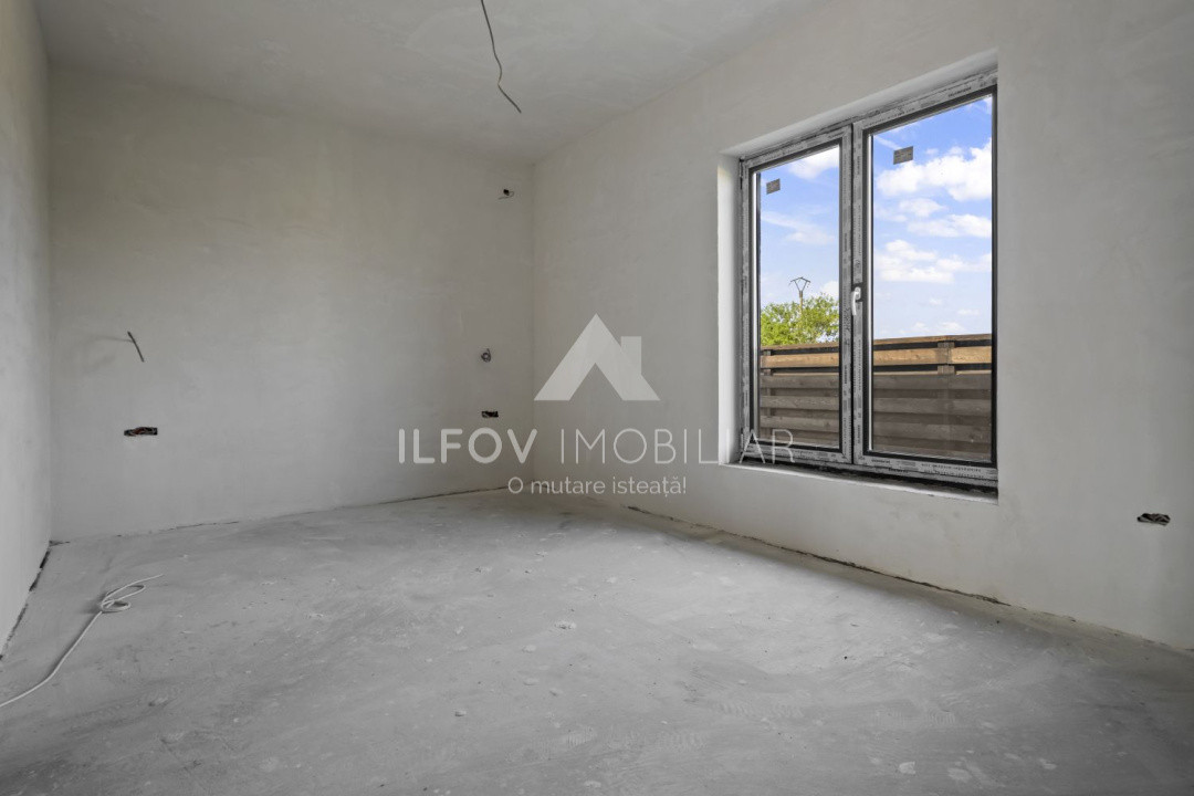Casă individuală 142mp, 750mp teren, Ghermănești Snagov, pădure, utilități