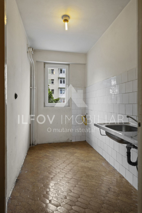 Apartament 2 cam Pantelimon, 37.4mp, 10 min metrou, bloc anvelopat, zona spital