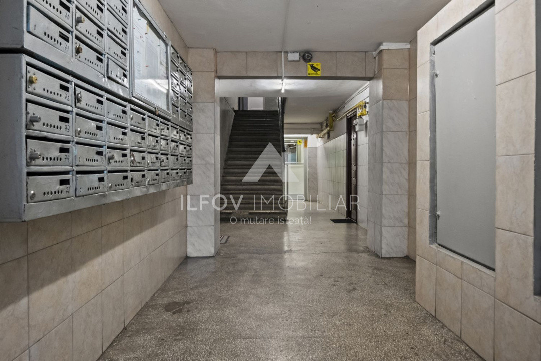 Apartament 2 cam Pantelimon, 37.4mp, 10 min metrou, bloc anvelopat, zona spital
